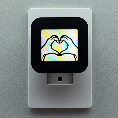 Heart Hands Night Light