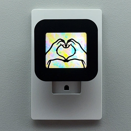 Heart Hands Night Light