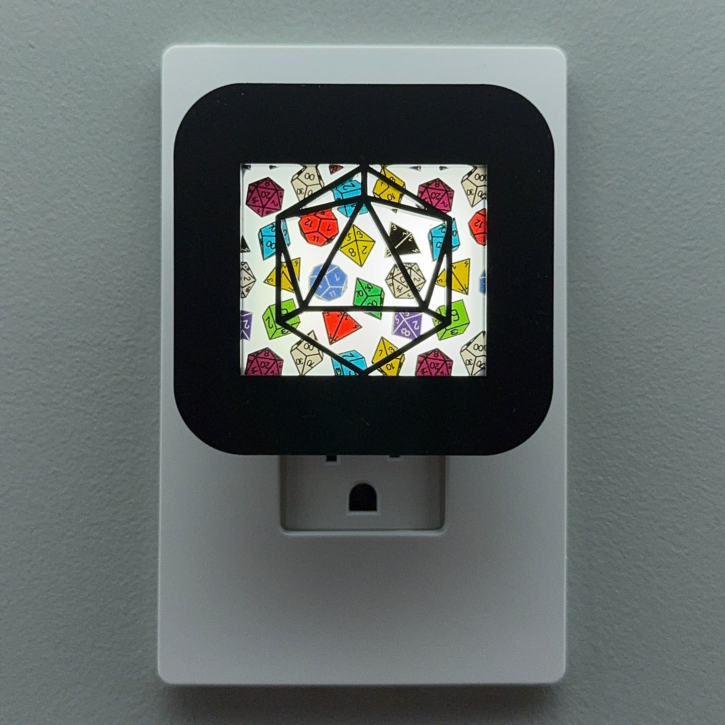 Tabletop Gaming Dice Night Light