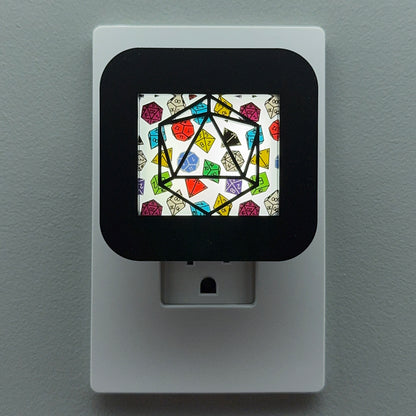 Tabletop Gaming Dice Night Light