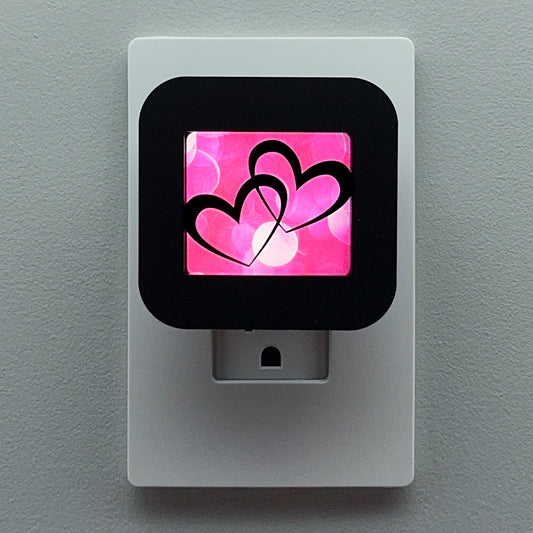 Valentine's Day Hearts Night Light