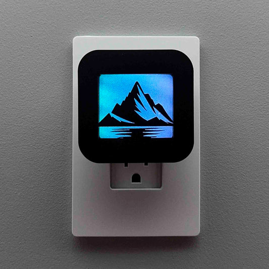 Mountain Lake Night Light