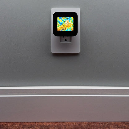 Otter Stained Glass Night Light