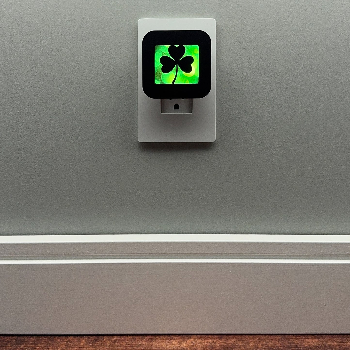 St. Patrick's Day Shamrock Night Light