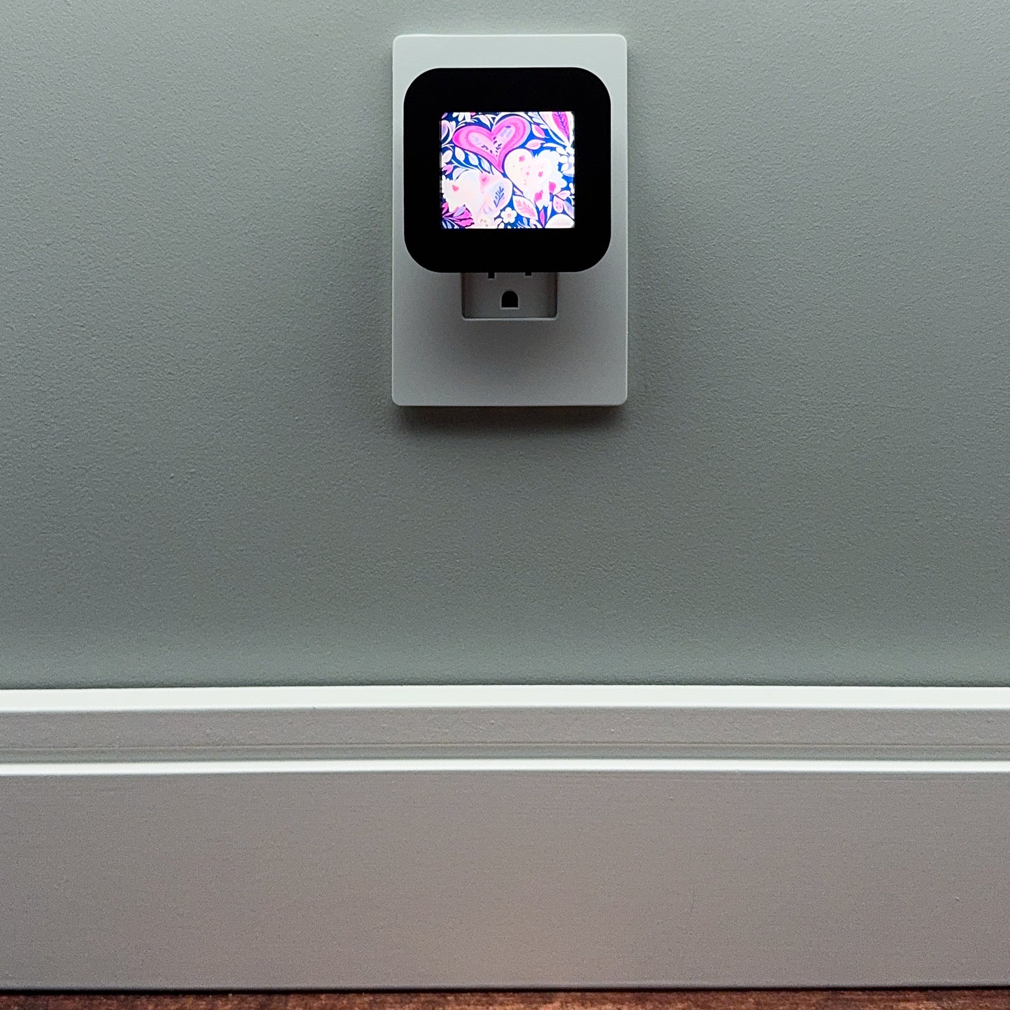 Botanical Hearts Night Light