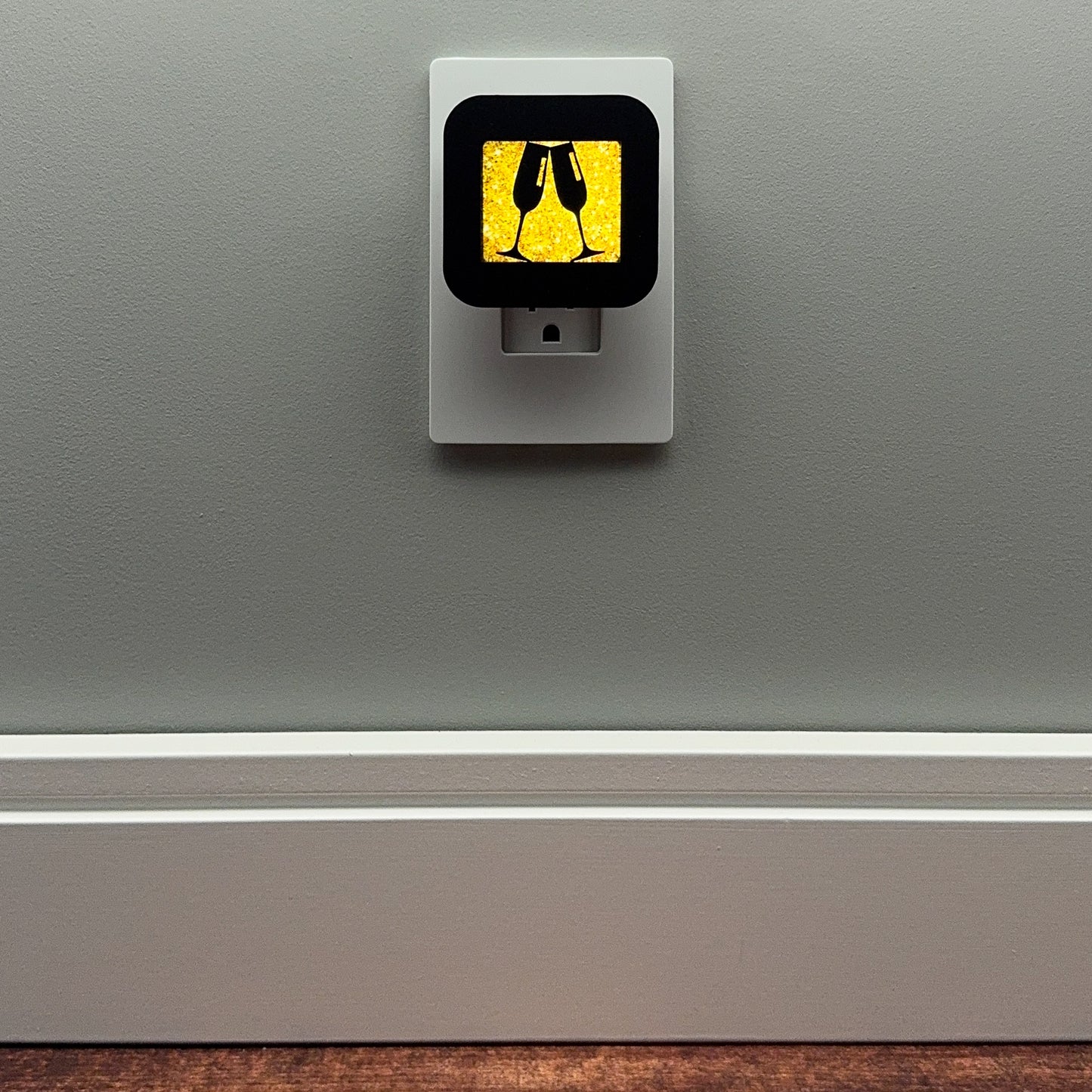 Champagne Celebration Night Light