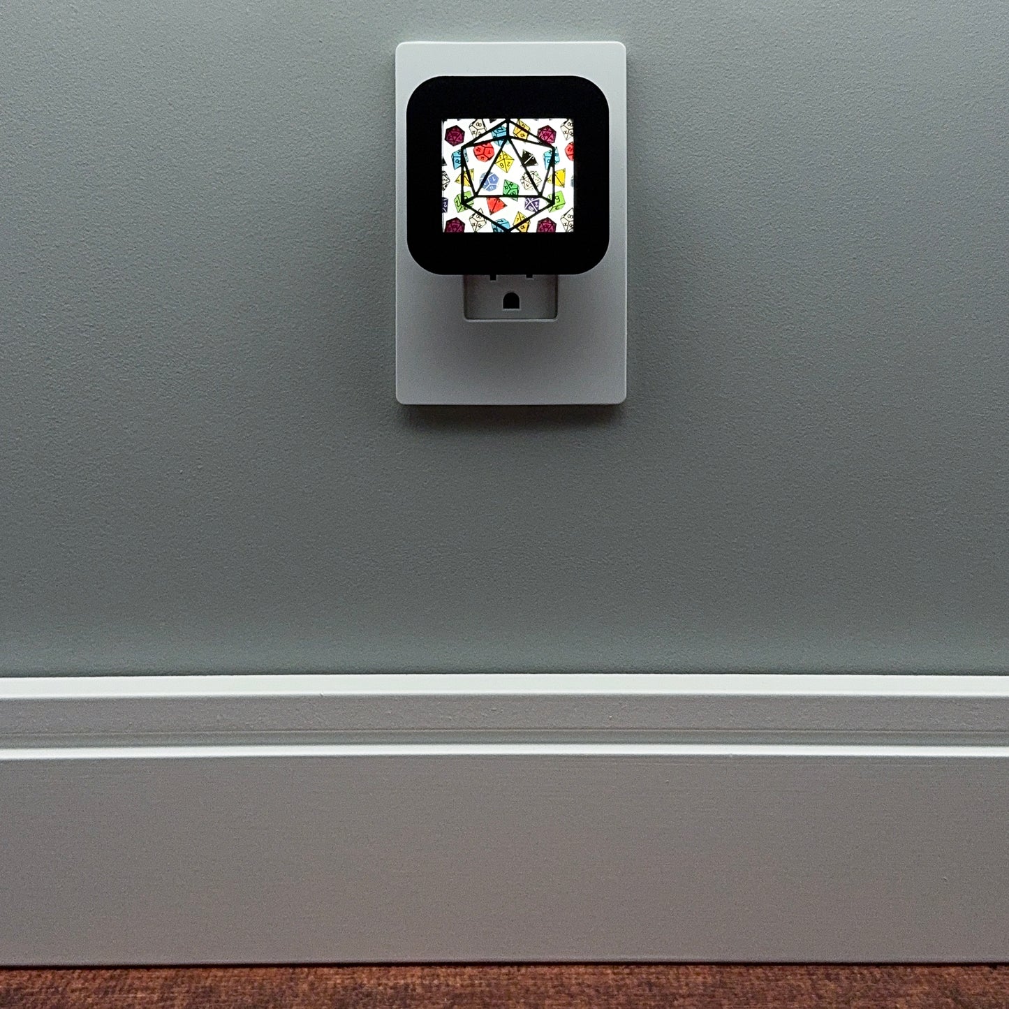 Tabletop Gaming Dice Night Light