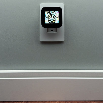 Mardi Gras Jester Mask Night Light