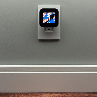 4th of July Firework Night Light