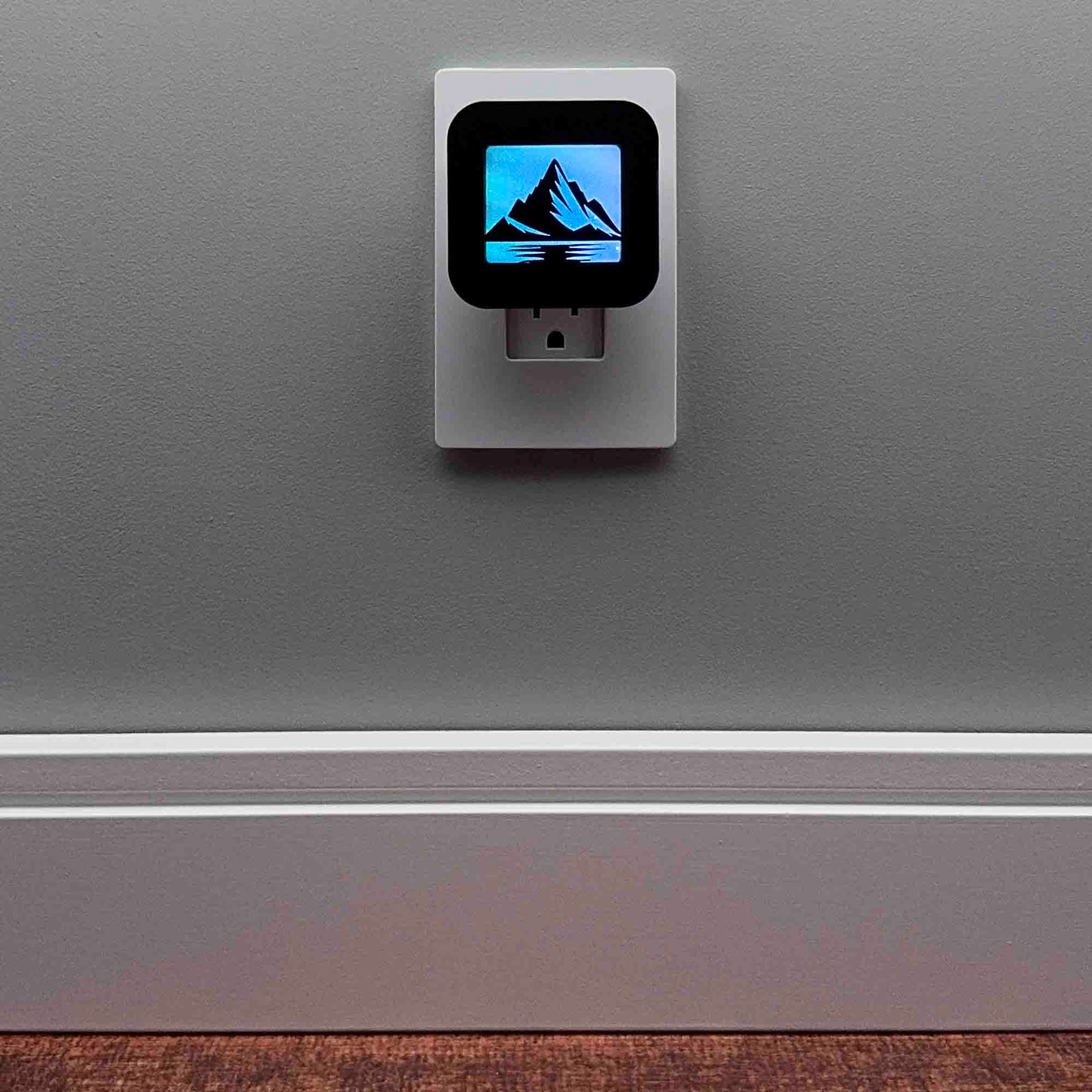 Mountain Lake Night Light