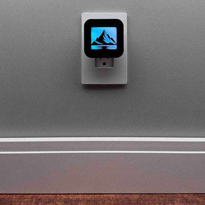 Mountain Lake Night Light