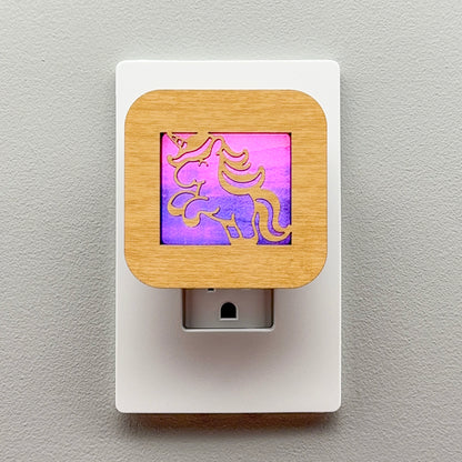 Jumping Unicorn Night Light