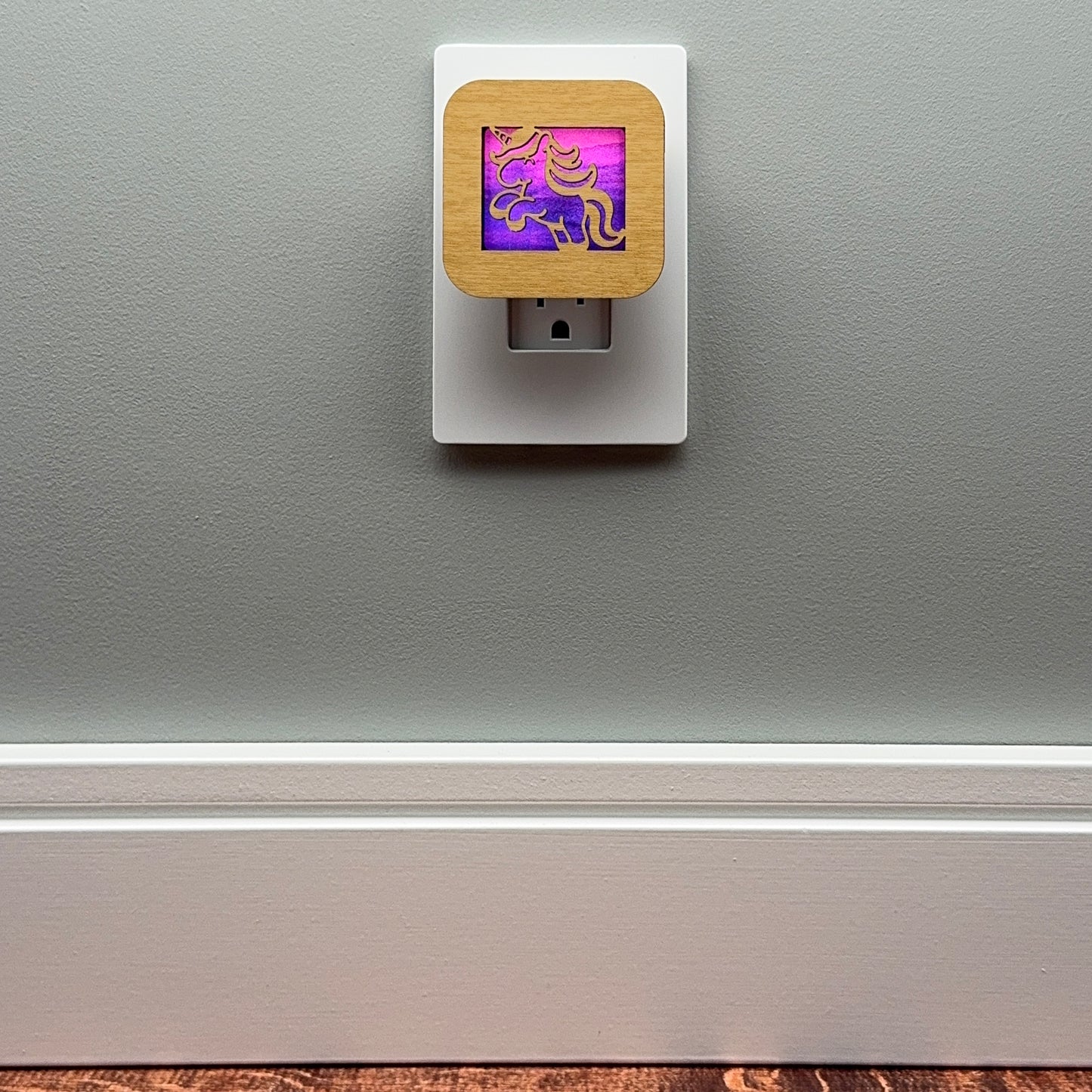 Jumping Unicorn Night Light