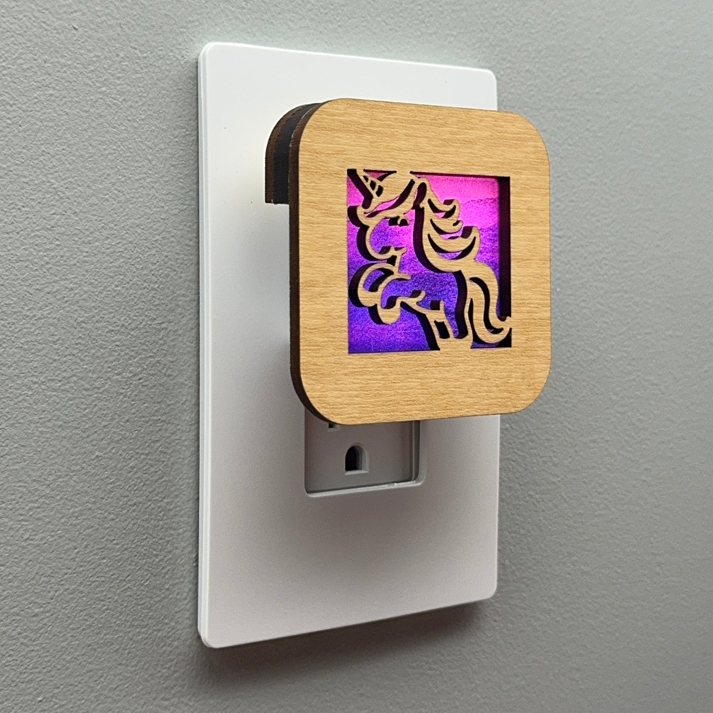 Jumping Unicorn Night Light