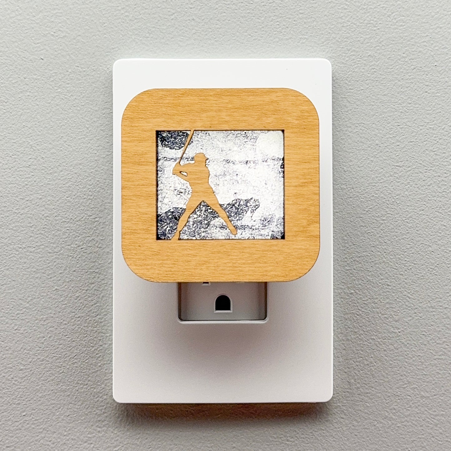 Baseball Player Night Light