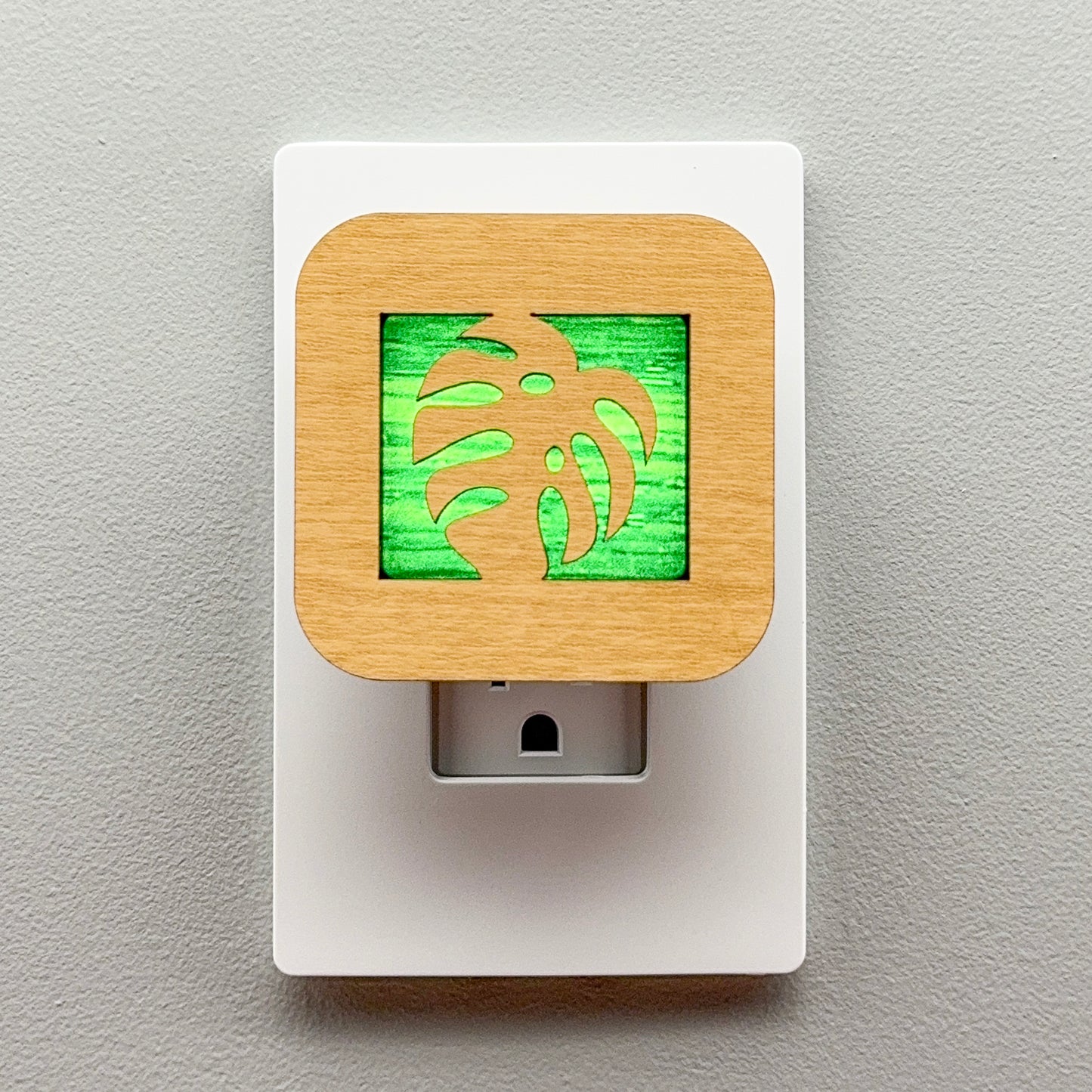 Monstera Leaf Night Light