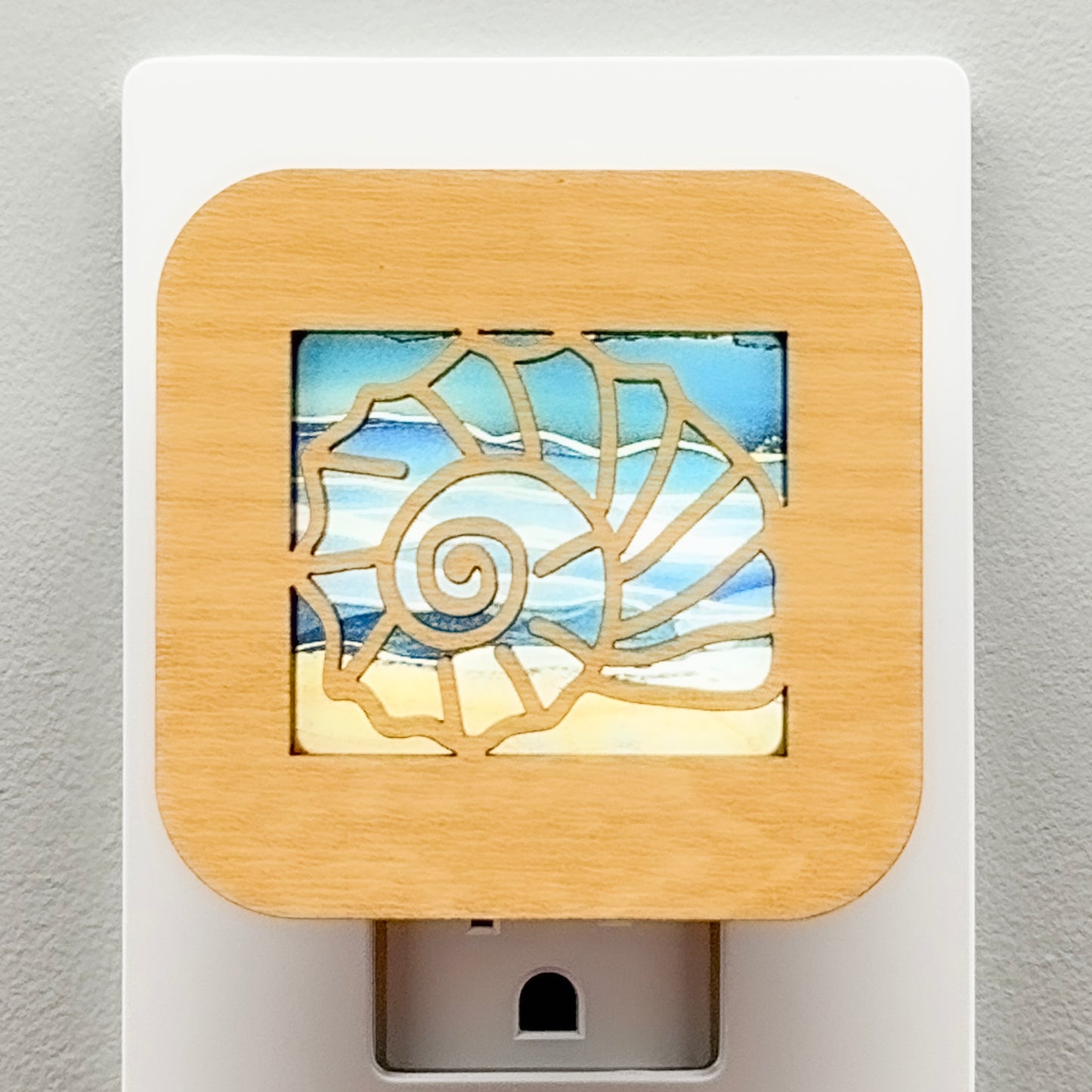 Nautilus Shell Night Light
