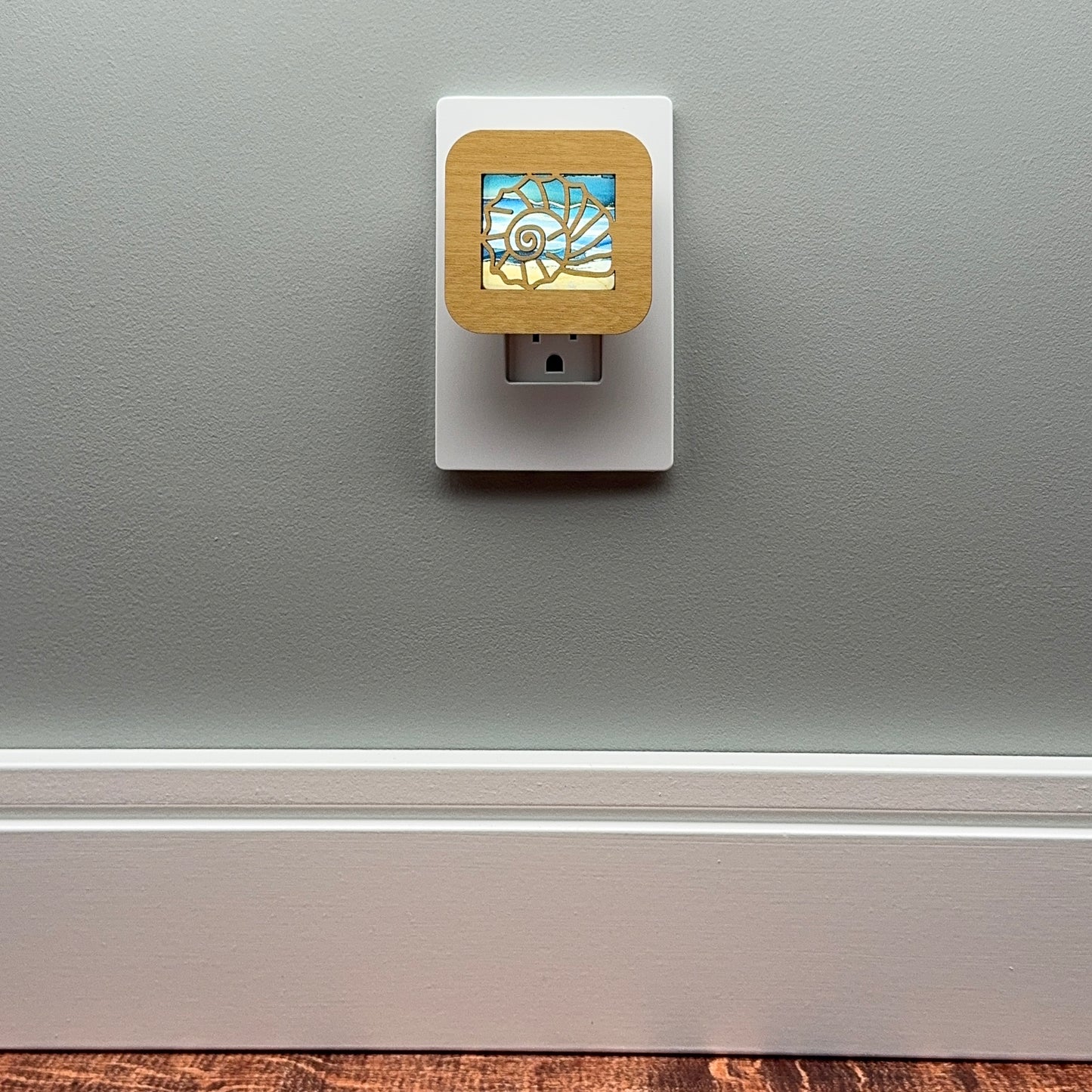 Nautilus Shell Night Light