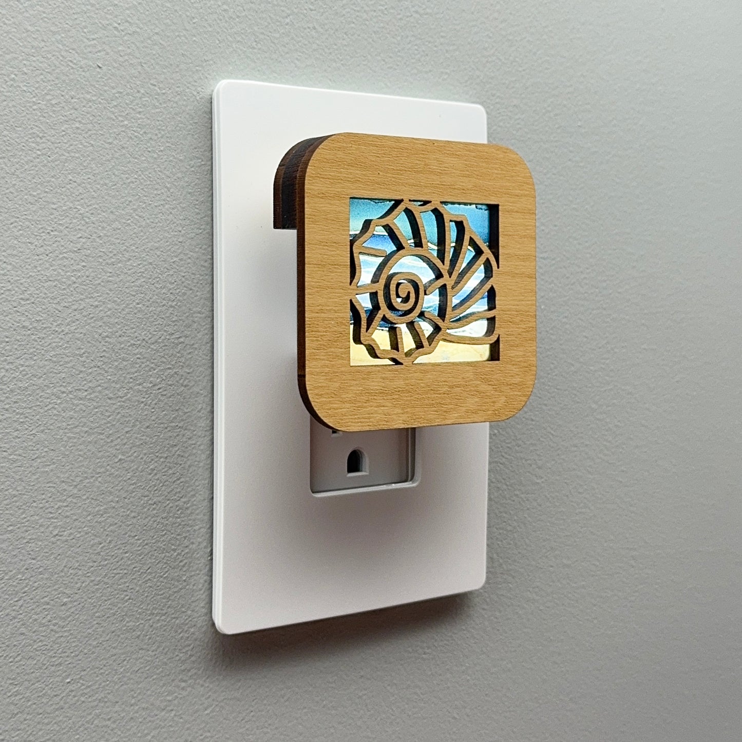 Nautilus Shell Night Light