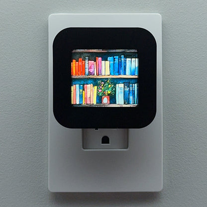 Bookshelves Night Light