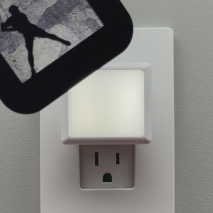 Baseball Player Night Light