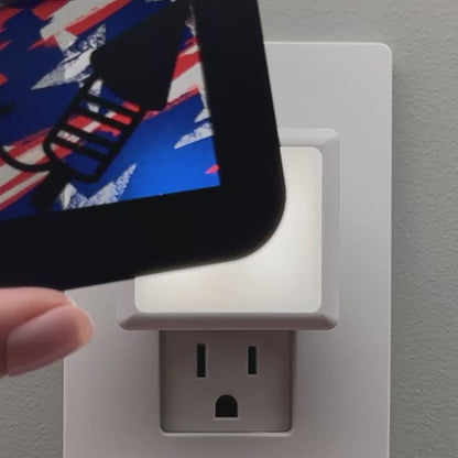 4th of July Firework Night Light