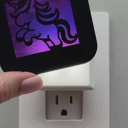 Jumping Unicorn Night Light