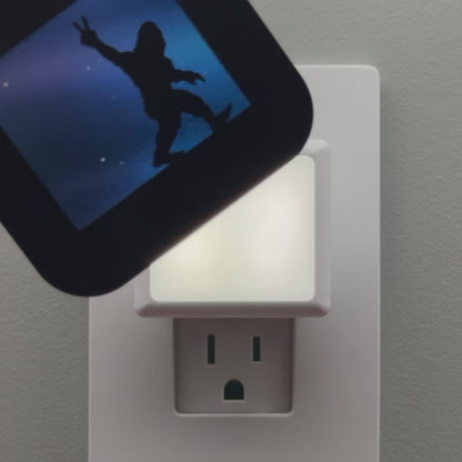 Peace Out Bigfoot Night Light