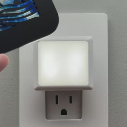 Waves Night Light with Ocean Background