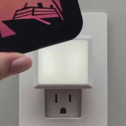 Tropical Cruise Ship Night Light