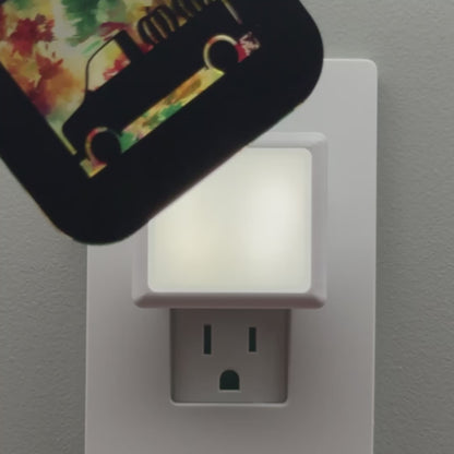 Pumpkin Truck Night Light