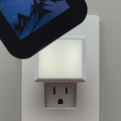 Mountain and Eagle Night Light