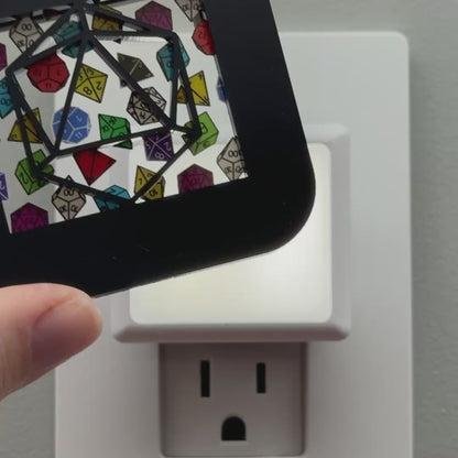 Tabletop Gaming Dice Night Light