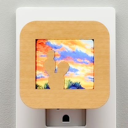 Prickly Pear Cactus Night Light