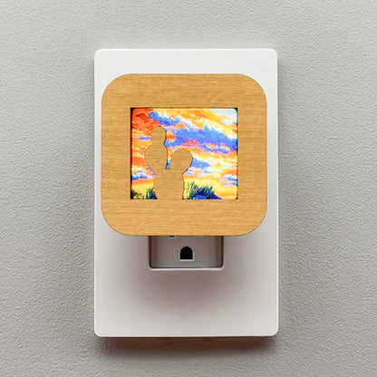 Prickly Pear Cactus Night Light