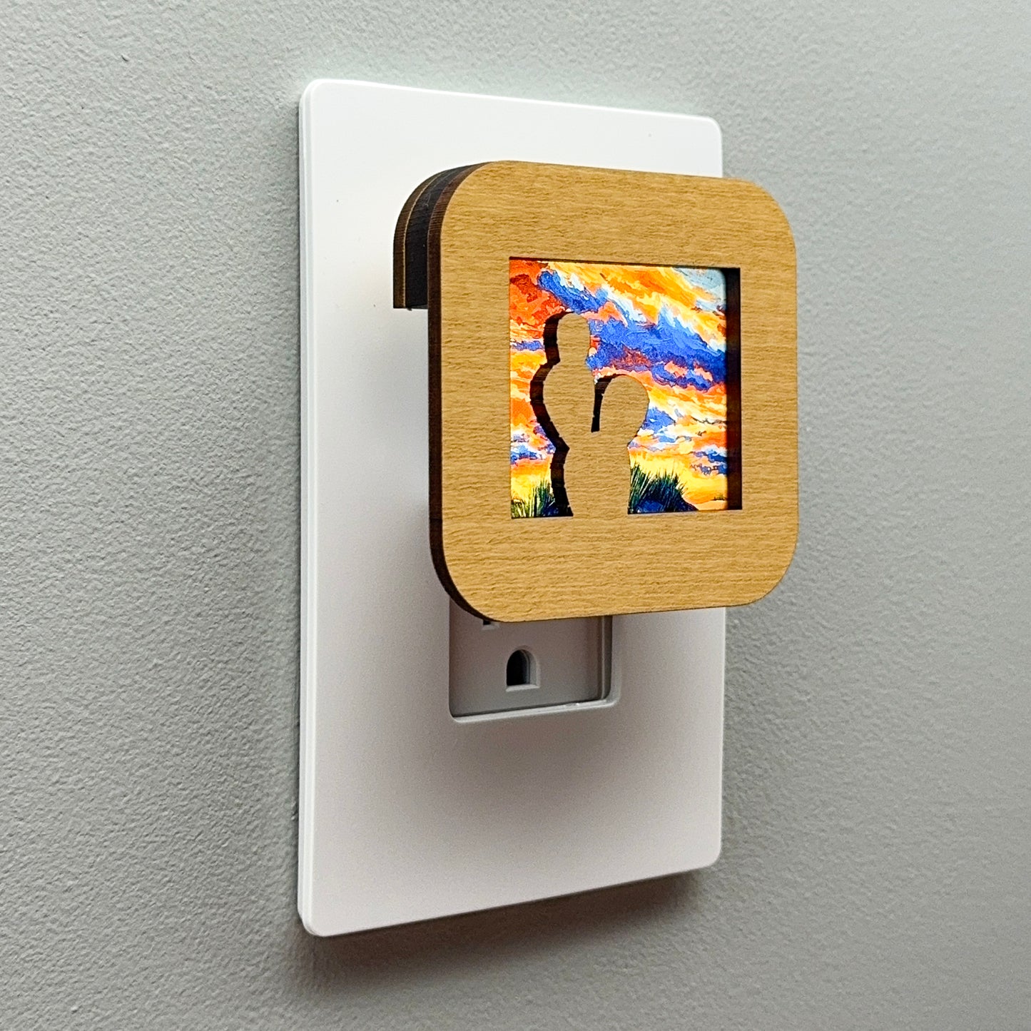 Prickly Pear Cactus Night Light