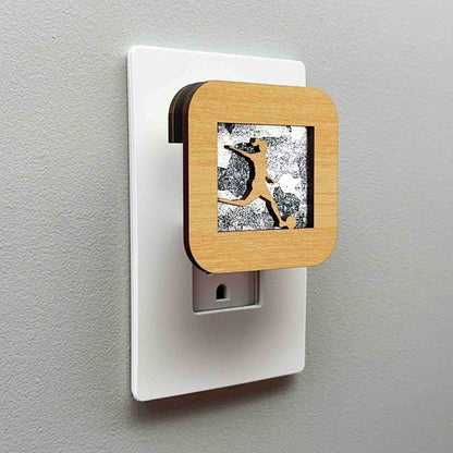 Female Soccer Player Night Light