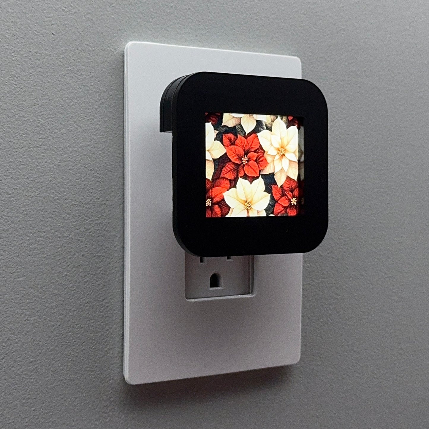 Christmas Poinsettia Night Light