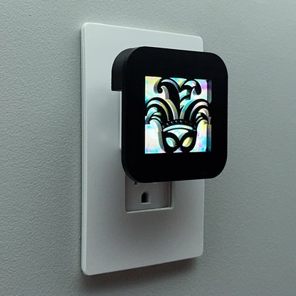 Mardi Gras Jester Mask Night Light