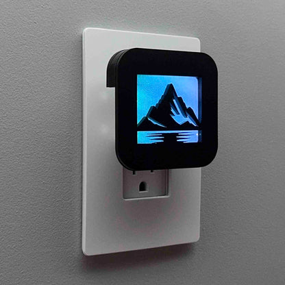 Mountain Lake Night Light