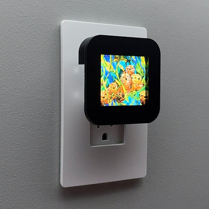 Otter Stained Glass Night Light