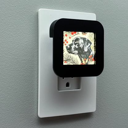 Christmas Dog Night Light