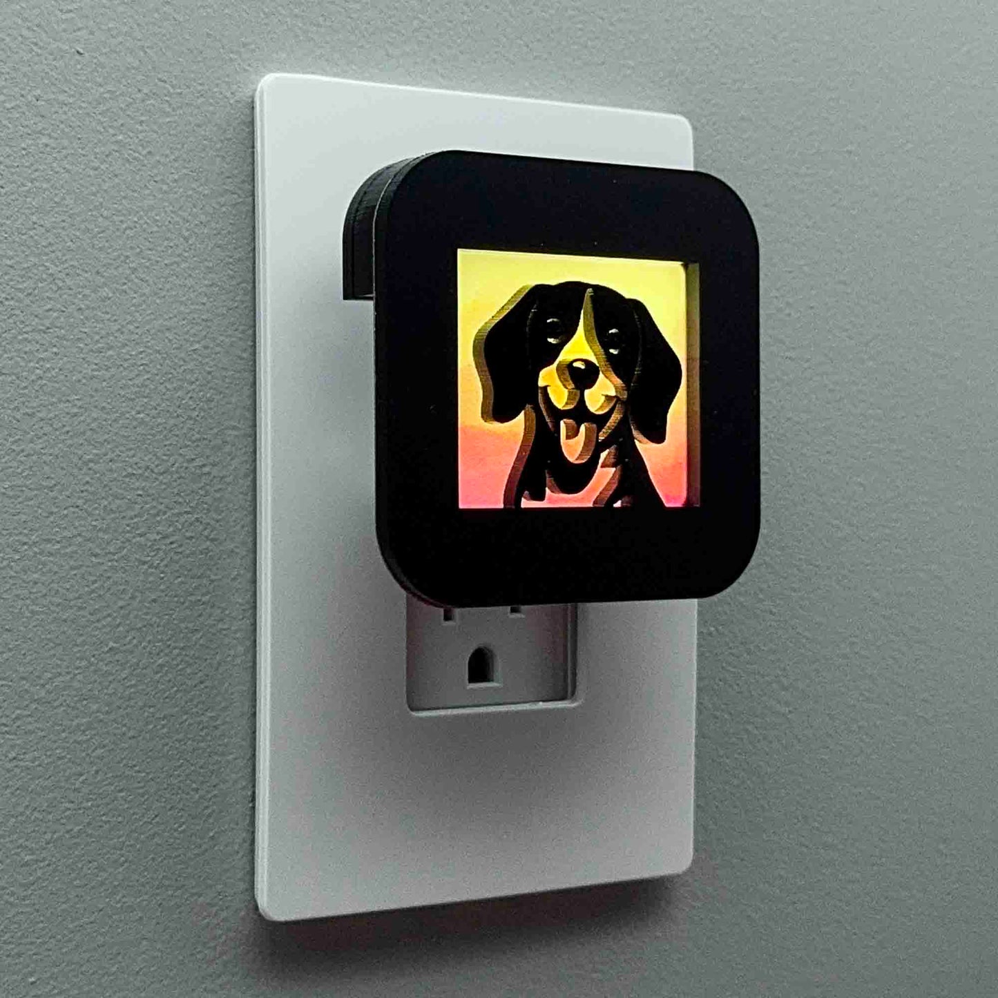 Beagle Dog Night Light