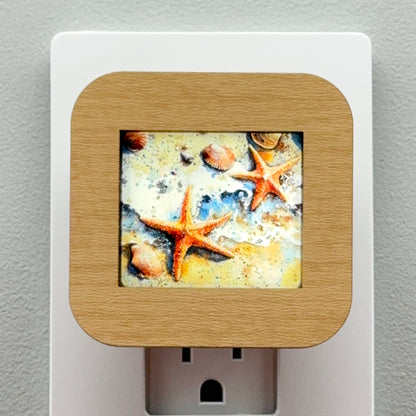 Starfish and Seashells Night Light
