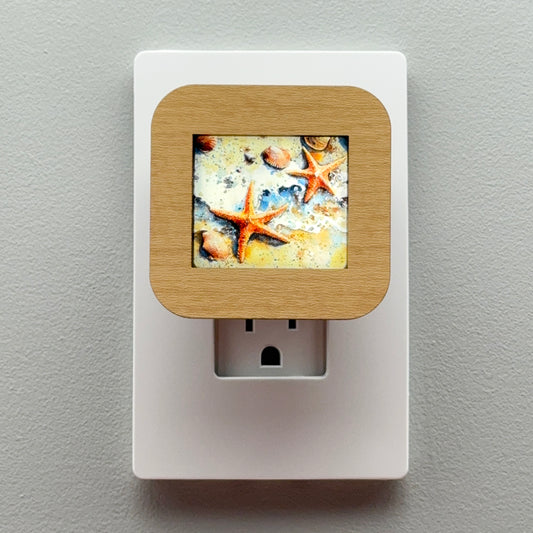 Starfish and Seashells Night Light