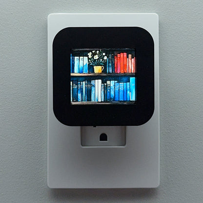 Bookshelves Night Light