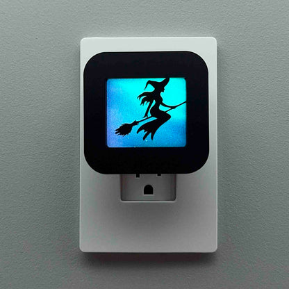 Flying Witch Night Light